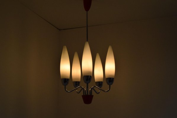 Mid-Century Chandelier from Napako, 1960s-TZ-1098754