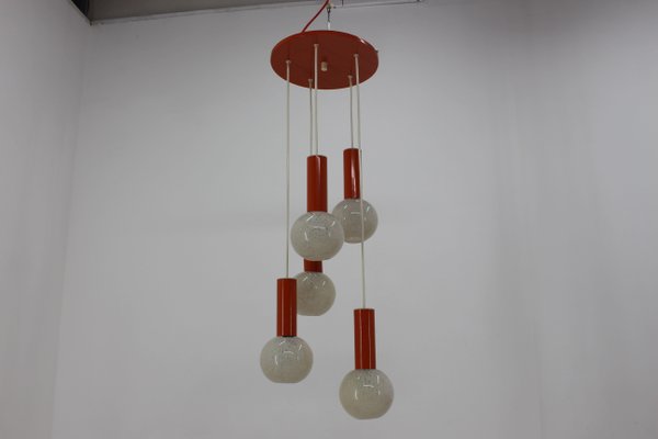 Mid-Century Chandelier from Pokrok Žílina, 1970s-TZ-732182