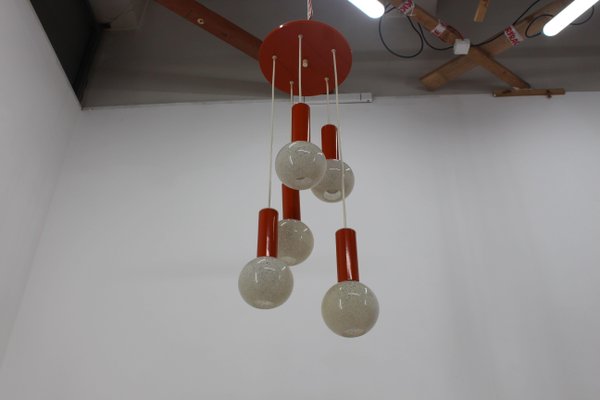 Mid-Century Chandelier from Pokrok Žílina, 1970s-TZ-732182