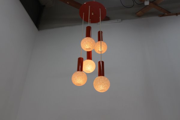 Mid-Century Chandelier from Pokrok Žílina, 1970s-TZ-732182