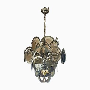 Mid-Century Chandelier from Vistosi, Italy, 1960s-POM-1259071