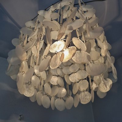 Mid-Century Chandelier in the style of Verner Panton Style, Italy, 1970s-PUG-1358184