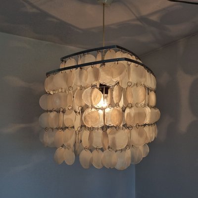 Mid-Century Chandelier in the style of Verner Panton Style, Italy, 1970s-PUG-1358184