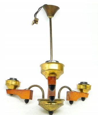 Mid-Century Chandelier, Poland, 1970s-BKO-1425275