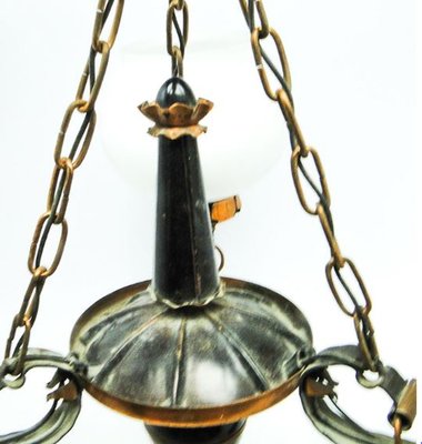 Mid-Century Chandelier, Poland, 1970s-BKO-1423095