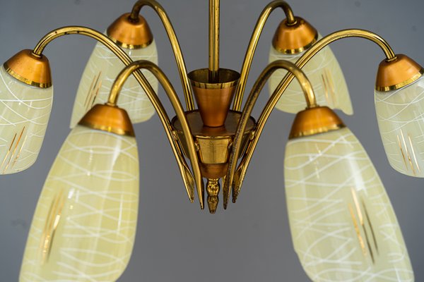 Mid-Century Chandelier, Vienna, 1960s-SPD-1426362