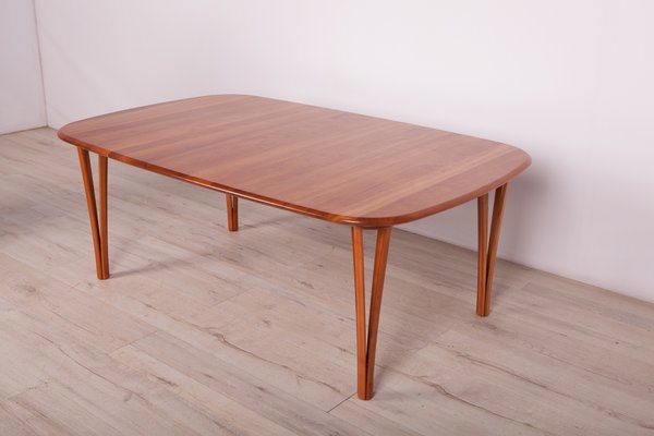 Mid-Century Cherrywood Coffee Table by Severin Hansen for Haslev Møbelsnedkeri, 1960s-NIT-1001878