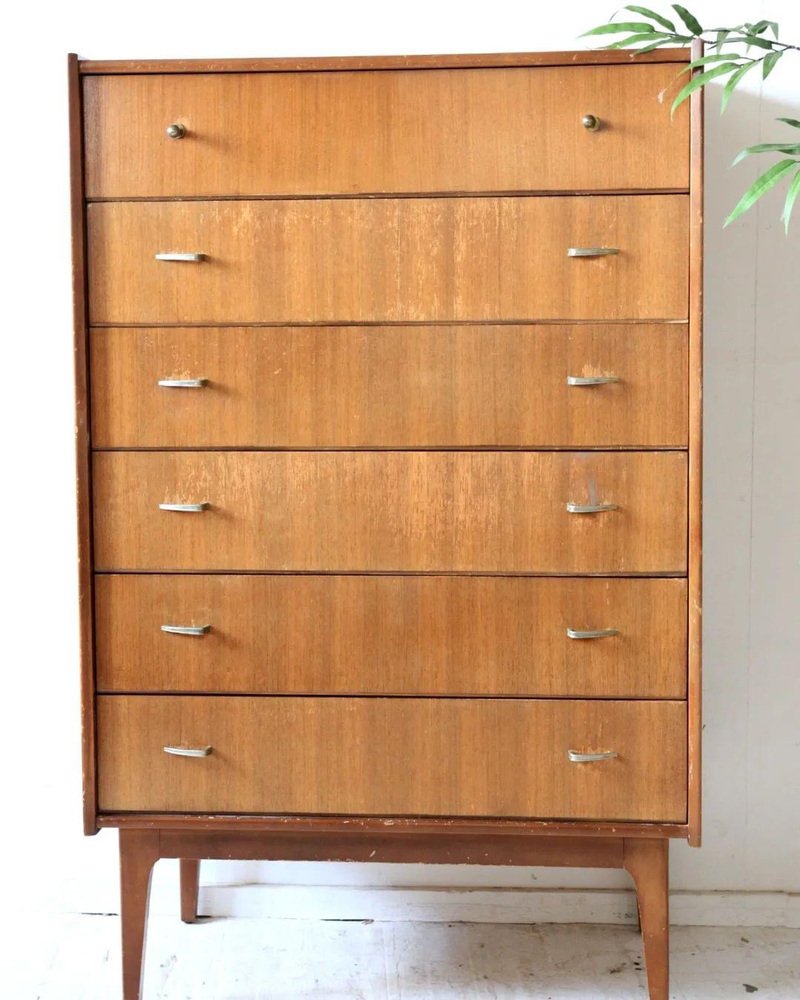 Mid-Century Chest of Drawers from Wiliam Lawrence of Notingham, 1960s