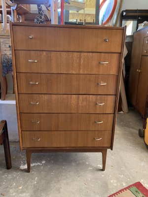 Mid-Century Chest of Drawers from Wiliam Lawrence of Notingham, 1960s-OXJ-1396858