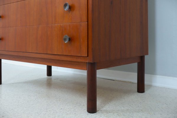 Mid-Century Chest of Drawers in Teak, 1950s-ZQ-2022553