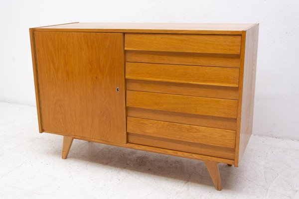 Mid-Century Chest of Drawers U-458 by Jiri Jiroutek, Czechoslovakia, 1960s-HXT-822861