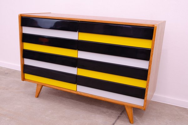 Mid-Century Chest of Drawers U-458 by Jiri Jiroutek for Interier Praha, Czechoslovakia, 1960s-HXT-1720158