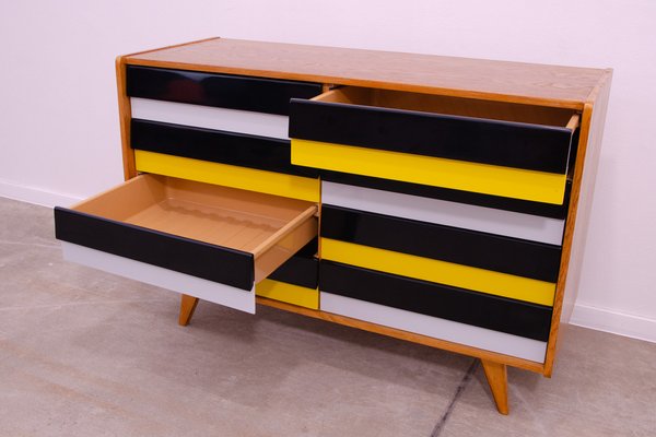 Mid-Century Chest of Drawers U-458 by Jiri Jiroutek for Interier Praha, Czechoslovakia, 1960s-HXT-1720158