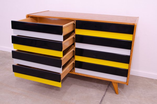 Mid-Century Chest of Drawers U-458 by Jiri Jiroutek for Interier Praha, Czechoslovakia, 1960s-HXT-1720158