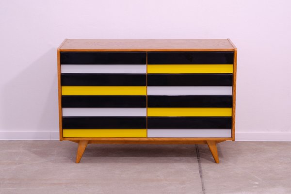 Mid-Century Chest of Drawers U-458 by Jiri Jiroutek for Interier Praha, Czechoslovakia, 1960s-HXT-1720158