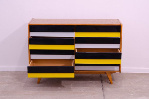 Mid-Century Chest of Drawers U-458 by Jiri Jiroutek for Interier Praha, Czechoslovakia, 1960s-HXT-1720158