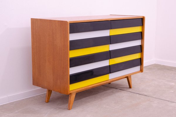 Mid-Century Chest of Drawers U-458 by Jiri Jiroutek for Interier Praha, Czechoslovakia, 1960s-HXT-1720158