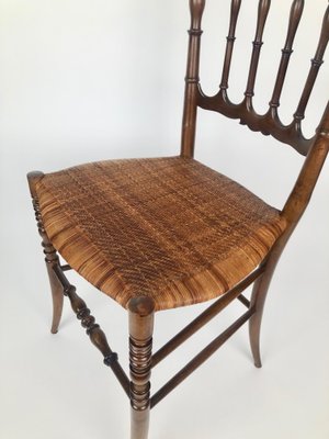 Mid-Century Chiavari Chairs with Cane Seats, 1955, Set of 2-BAF-1786031