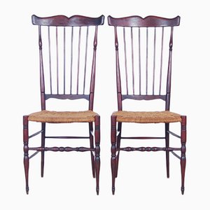 Mid-Century Chiavarine Chairs, Set of 2-XSG-1098005