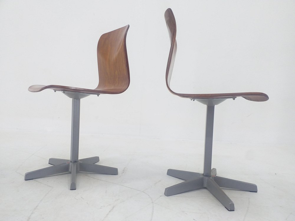 Mid-Century Children Chairs by Elmar Flötotto for Pagholz, Germany, 1970s, Set of 2