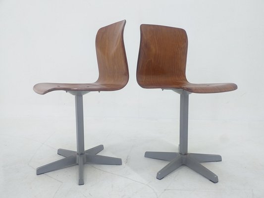 Mid-Century Children Chairs by Elmar Flötotto for Pagholz, Germany, 1970s, Set of 2-TZ-1065793