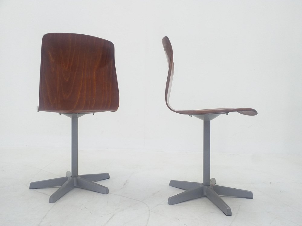 Mid-Century Children Chairs by Elmar Flötotto for Pagholz, Germany, 1970s, Set of 2