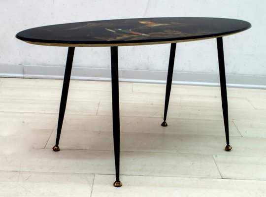 Mid-Century Chinese Lacquered Coffee Table, 1960s-FER-717146