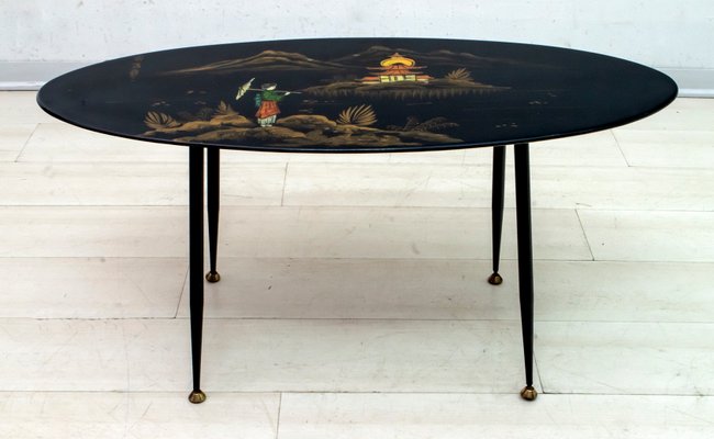 Mid-Century Chinese Lacquered Coffee Table, 1960s-FER-717146