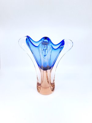 Mid-Century Chribska Glass Vase by Josef Hospodka for Chribska Glassworks, 1960s-MHF-2019785