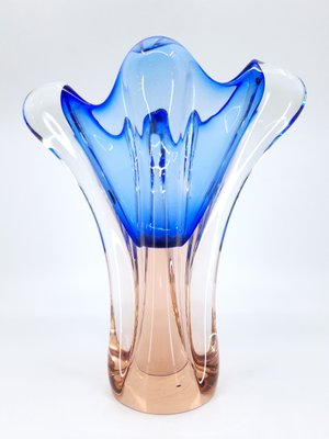 Mid-Century Chribska Glass Vase by Josef Hospodka for Chribska Glassworks, 1960s-MHF-2019785