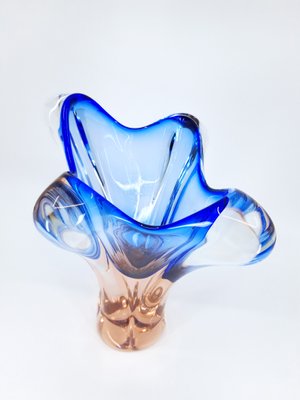 Mid-Century Chribska Glass Vase by Josef Hospodka for Chribska Glassworks, 1960s-MHF-2019785