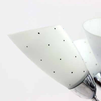 Mid-Century Chrome 10-Arm Ceiling Lamp, 1960s-UL-579720