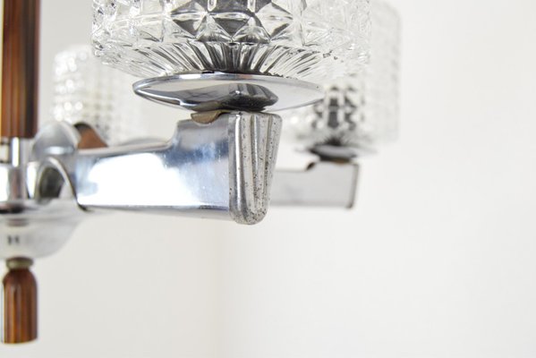 Mid-Century Chrome Chandelier, 1960s-TZ-1269889