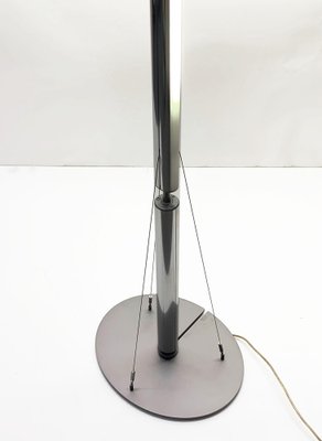 Mid-Century Chrome Floor Lamp by Fassina & Forcolini for Italiana Luce, Italy, 1980s-JDR-1125942