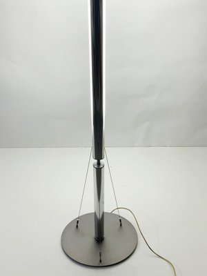 Mid-Century Chrome Floor Lamp by Fassina & Forcolini for Italiana Luce, Italy, 1980s-JDR-1125942