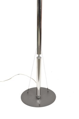 Mid-Century Chrome Floor Lamp by Fassina & Forcolini for Italiana Luce, Italy, 1980s-JDR-1125942