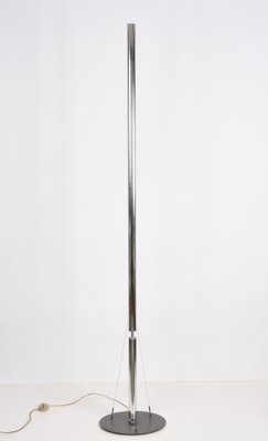 Mid-Century Chrome Floor Lamp by Fassina & Forcolini for Italiana Luce, Italy, 1980s-JDR-1125942