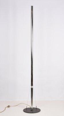 Mid-Century Chrome Floor Lamp by Fassina & Forcolini for Italiana Luce, Italy, 1980s-JDR-1125942