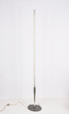 Mid-Century Chrome Floor Lamp by Fassina & Forcolini for Italiana Luce, Italy, 1980s-JDR-1125942