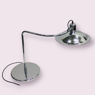 Mid-Century Chrome Industrial Table Lamp, 1960s-UWE-1399101