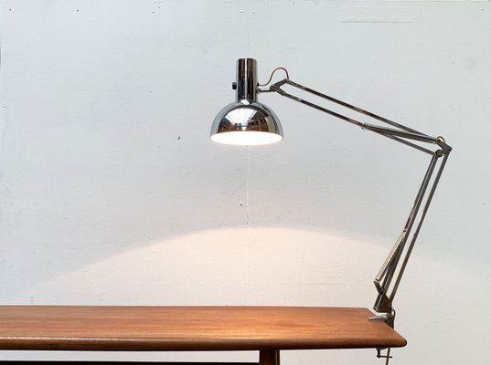 Mid-Century Chrome IT Task Lamp from Louis Poulsen, 1970s-UAH-1358164