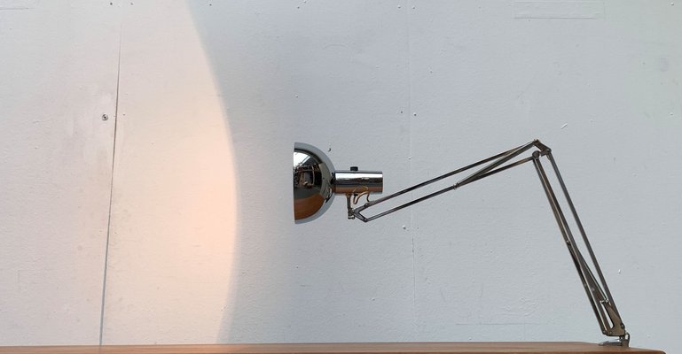 Mid-Century Chrome IT Task Lamp from Louis Poulsen, 1970s-UAH-1358164