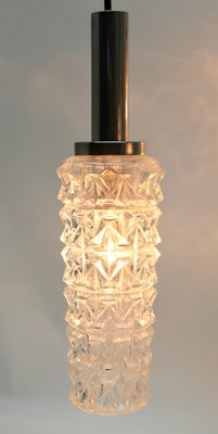 Mid-Century Chrome Pendant with Three Lamps-MJY-1149021