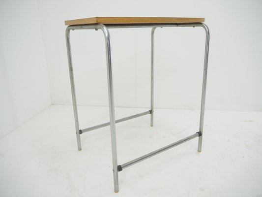 Mid-Century Chrome Side Table, 1960s-TZ-1351394