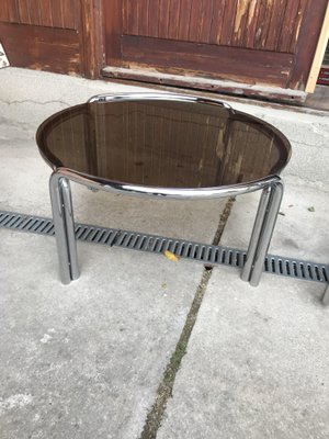 Mid-Century Chrome Tubular Coffee Table, 1960s-OXJ-1166523