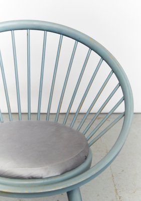 Mid-Century Circle Chair by Yngve Ekström for Swedese, 1960s-XE-1421351