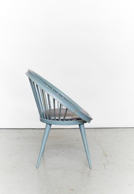 Mid-Century Circle Chair by Yngve Ekström for Swedese, 1960s-XE-1421351