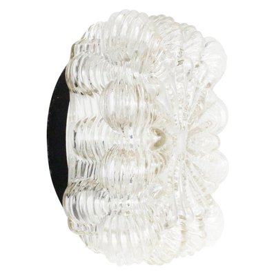 Mid-Century Clear Glass Sconce or Flush Mount-BLS-2020723