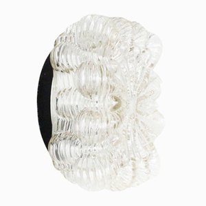 Mid-Century Clear Glass Sconce or Flush Mount-BLS-2020723