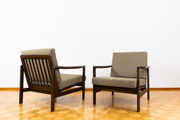 Mid-Century Club Chairs by Zenon Bączyk, 1960s, Set of 2-IXL-2018481